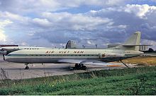 Un Sud Aviation SE-210 Caravelle III di Air Vietnam a Parigi-Orly nel '62.