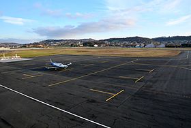 Albi airport,view from the tower control.JPG