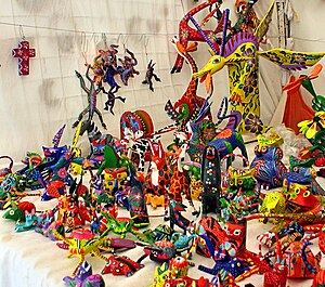 Alebrijes in Oaxaca, Mexico 2009.jpg