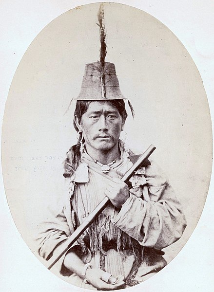 A Lepcha man in 1868