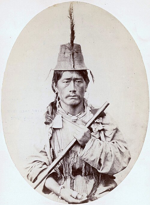 A Lepcha man in 1868