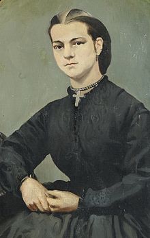 His second wife Anna Henriette Wegner (1841-1918), a daughter of the industrialist Benjamin Wegner Anna Henriette Paus.jpg