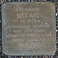 Ansbach Stolperstein Aal, Max.jpg