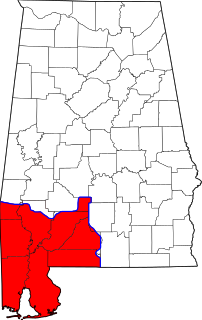 Area code 251 Telephone area code for southwest Alabama