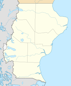 Mapa lokalizacyjna prowincji Santa Cruz