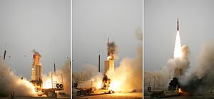 Arrow missile launch Arrow missile trinity.jpg