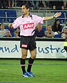 Super League Referee Ashley Klein, 2008 Rugby League World Cup.