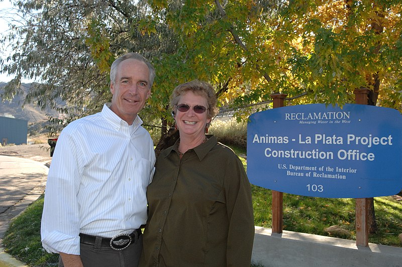 File:Assignment- 48-DPA-10-16-08 SOI K WBR Dam) Visit of Secretary Dirk Kempthorne to Durango, Colorado, (for participation in ceremonies marking the near completion of the main features - DPLA - 17e4e74f6f7200b0ebab829e3f348bb4.JPG