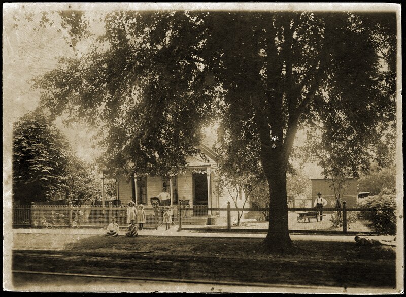 File:Augustus Adams in his front yard, Sandwich, Ontario (I0024810).tiff