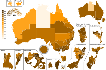 Australian Marriage Law Postal Survey, Turnout.svg