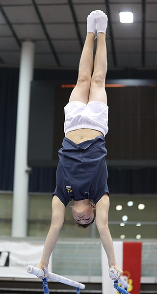 File:Austrian Future Cup 2018-11-23 Training Afternoon Parallel bars (Martin Rulsch) 0927.jpg