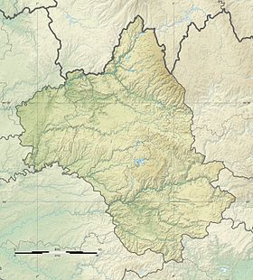 Voir sur la carte topographique de l'Aveyron