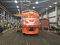 B72 with new paint job in the VicRail teacup livery Steamrail Victoria