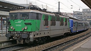BB 16592, livrée TER Picardie (Amiens, 2009).
