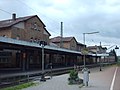 Holzmindener Seite (Nordseite) des Bahnhofs Altenbeken