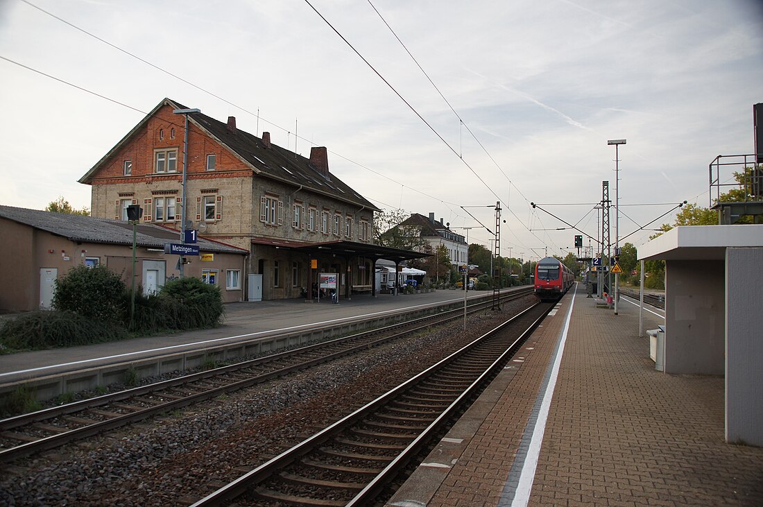 Bahnhof Metzingen (Württ)