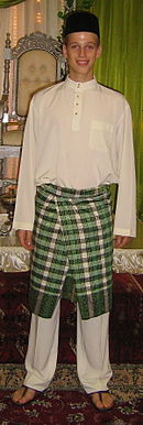  Baju  tradisional Melayu  Wikipedia  Bahasa Melayu  