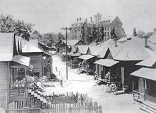 Housing for the poor in early 20th century Atlanta: Beaver Slide near Atlanta University Beaver Slide.jpg