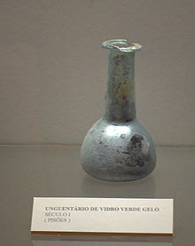 A Lacrymatory, at the Beja museum in Portugal. Beja47.jpg