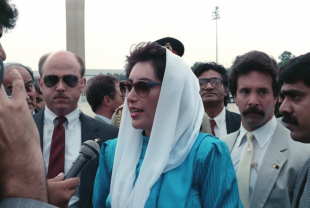  Benazir bhutto 1989 