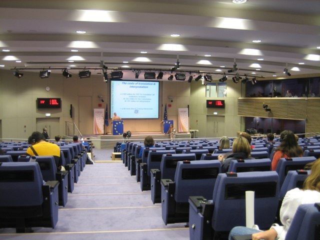 Brussels attracts the most journalists in the world (Commission's press room pictured)