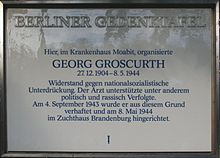 Berlinerul Gedenktafel Georg Groscurth.jpg