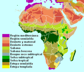 Región El Congo: Geología, Ecología, Historia