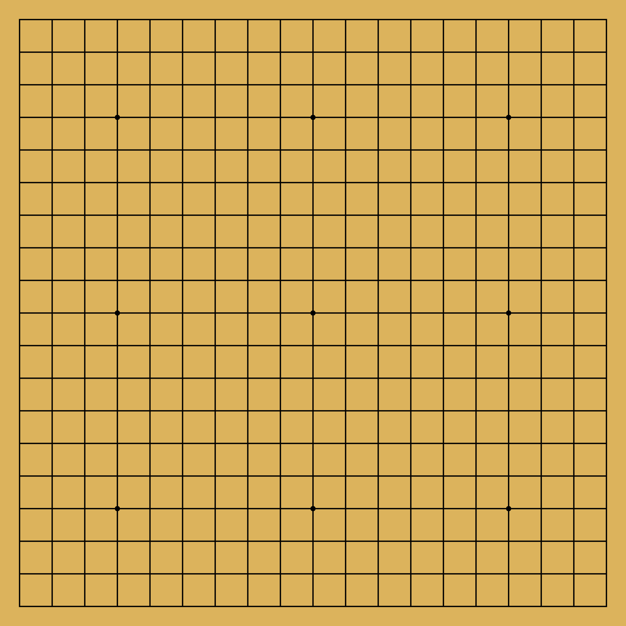 Blank Game Board - Yellow - V3