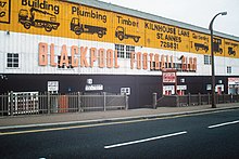 The second incarnation of the Bloomfield Road facade