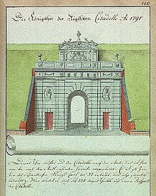 Королевские ворота Рижской цитадели