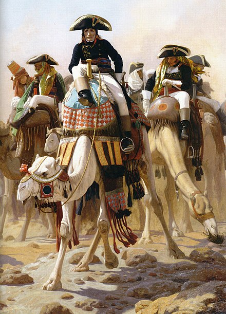 Le Général Bonaparte et son état-major en Égypte