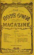 Beeton's Boy's Own Magazine, 1855 Boys Own Magazine Feb 1855.jpg