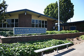 <span class="mw-page-title-main">Branham High School</span> Public school in San Jose, California , United States