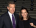 Brian Williams with Jane Williams