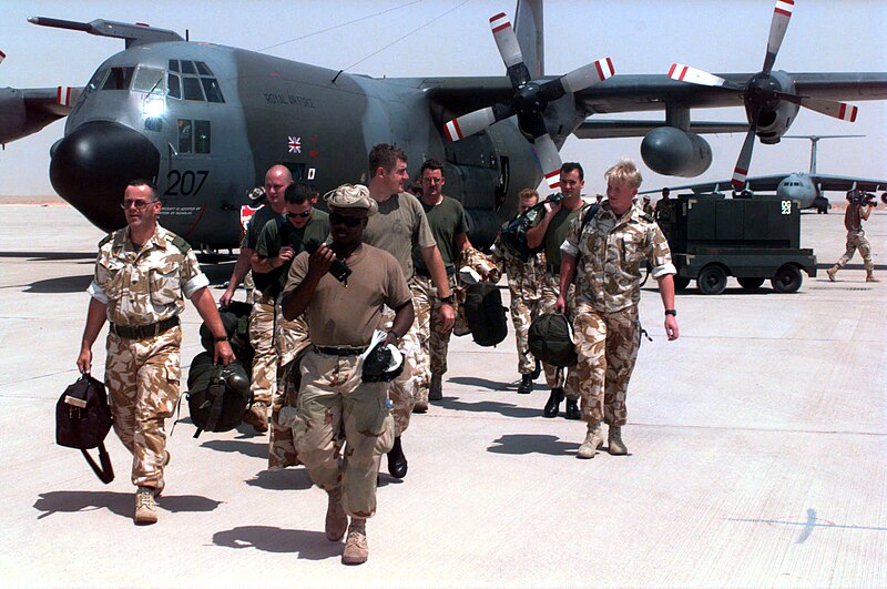 File:British C-130, Prince Sultan Air Base, Saudi Arabia, on Aug. 16, 1996.jpg
