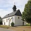 Kapelle St. Sebastian in Buckendorf, Langhaus 18. Jahrhundert, Chor wohl von 1491 und Wegkapelle