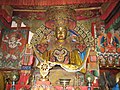 Buddha-Status in einem Tempel der Klosteranlage Erdene Dsuu