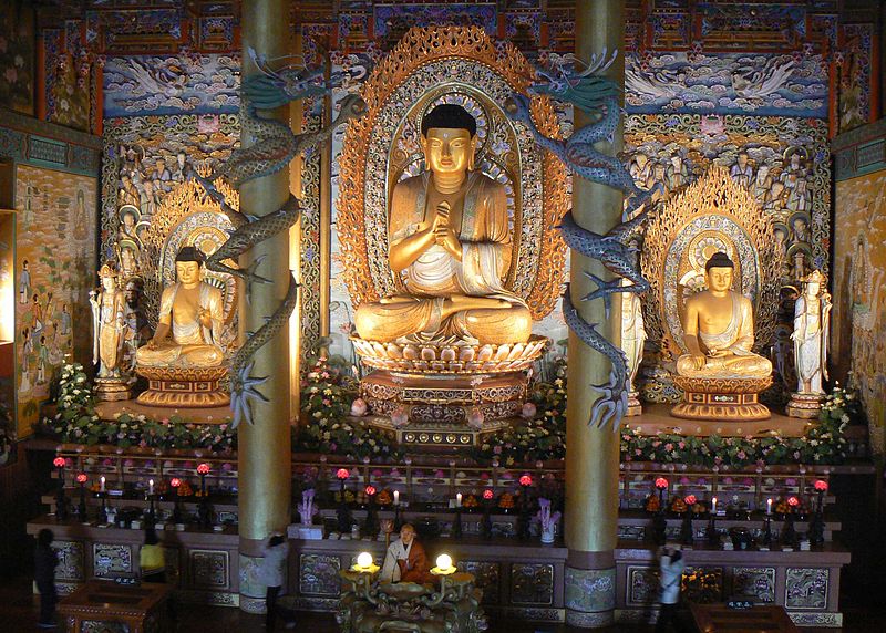 File:Buddhist Temple on Cheju Island Korea.jpg