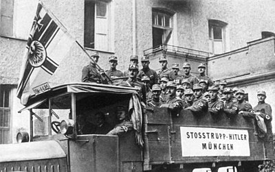 La Stoßtrupp « Adolf Hitler ».