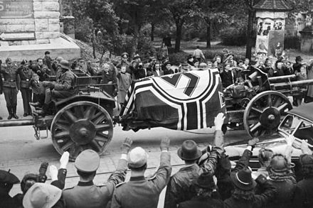 Rommel's funeral procession