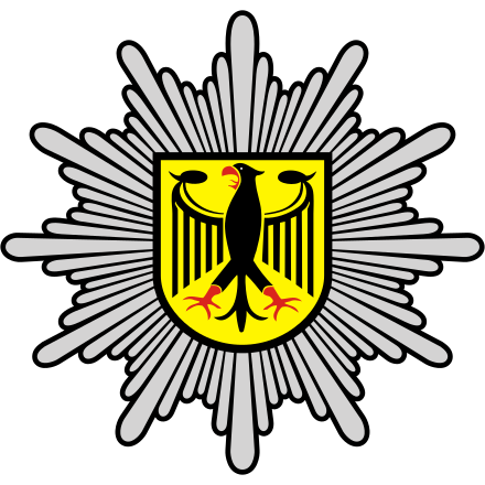 Badge of the federal police