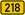 Bundesstraße 218 number.svg