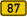 Bundesstraße 87 number.svg