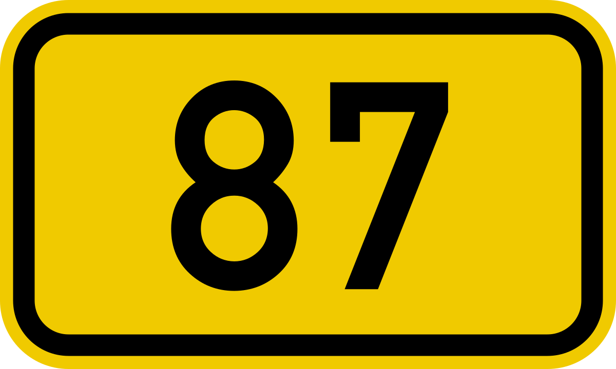 ファイル:Bundesstraße 87 number.svg - Wikipedia