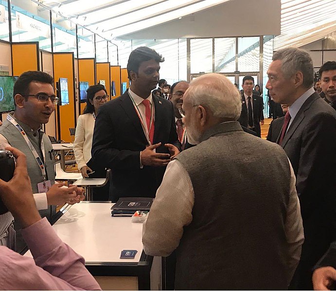 File:CEO Tushar Chhabra meets India's PM Narendra Modi and Singapore PM Lee Hsien Loong.jpg