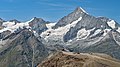 * Nomination Weisshorn (4,506 m); in front mountain station Unterrothorn (3,104 m); Zermatt, Switzerland. By User:Roy Egloff --Augustgeyler 06:14, 21 April 2023 (UTC) * Promotion  Support Good quality. --SHB2000 08:07, 21 April 2023 (UTC)