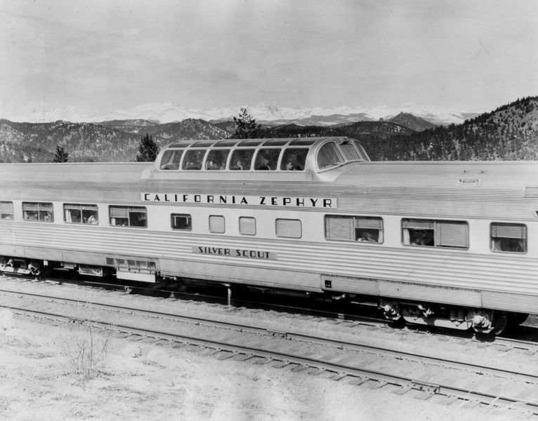 File:California Zephyr Vista Dome Silver Scout 1949.JPG