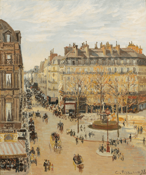 File:Camille Pissarro - Rue Saint-Honoré, après-midi, effet de soleil - Nelson-Atkins Museum (PD 1199).png