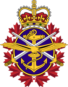 Badge of the Canadian Armed Forces Canadian Forces emblem.svg