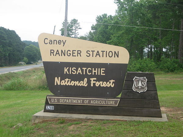 Caney Ranger Station at Homer in Claiborne Parish